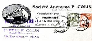 Oran enveloppes pub 1064